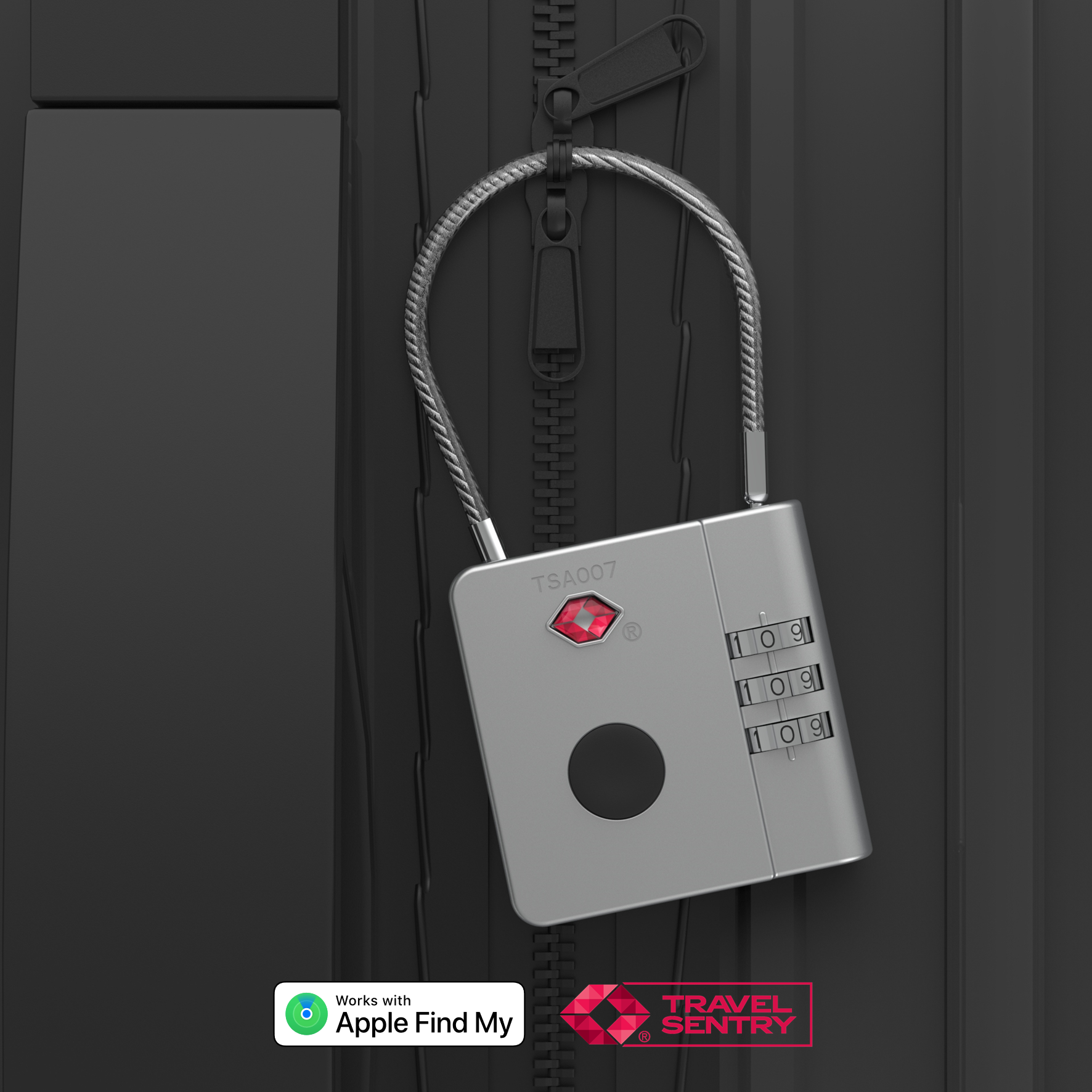 AirLock - Candado de viaje inteligente TSA contra pérdida