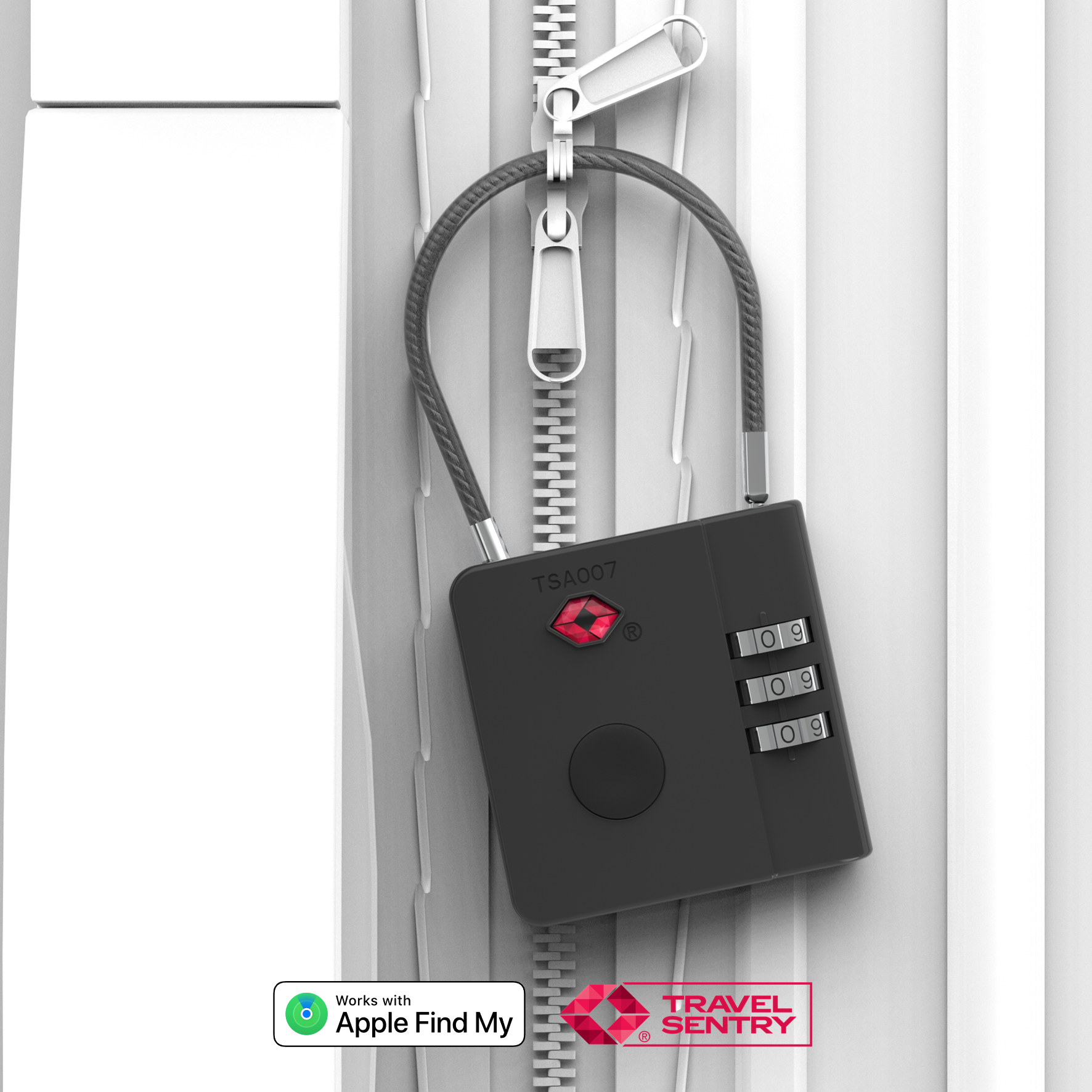AirLock - Candado de viaje inteligente TSA contra pérdida
